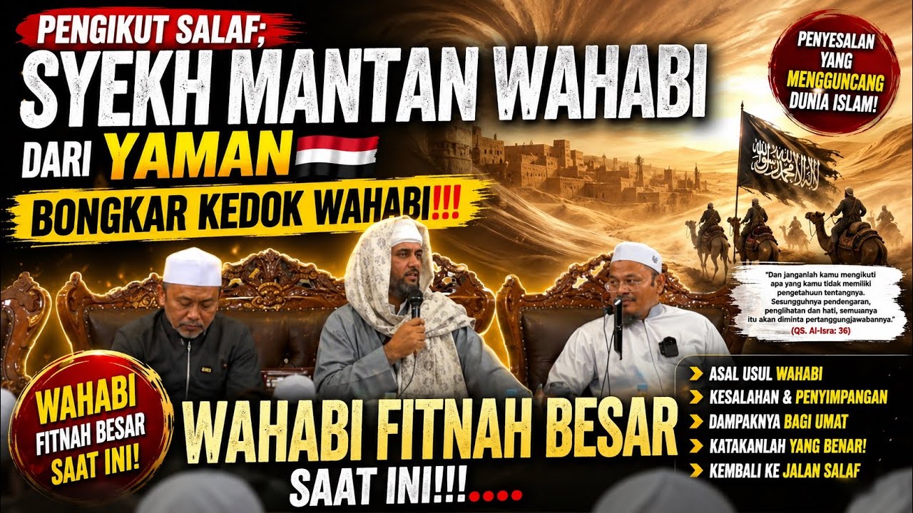 VIRAL‼️PENGIKUT SALAF; WAHABI ATAU ASWAJA…?