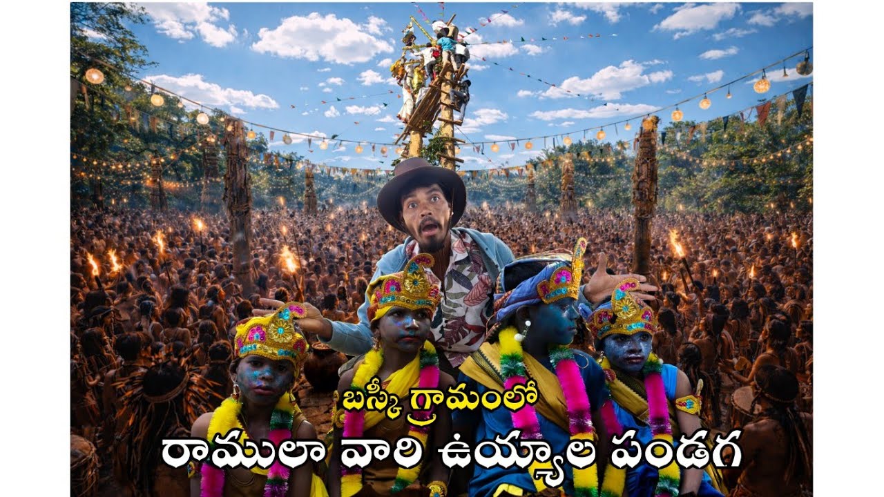 బస్కి గ్రామంలో రాములా వారి ఉయ్యాల పండగా |Ram's Uyyala Festival in Baski Villege|the araku culture's