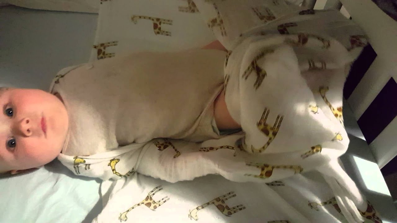 How to swaddle a houdini child!