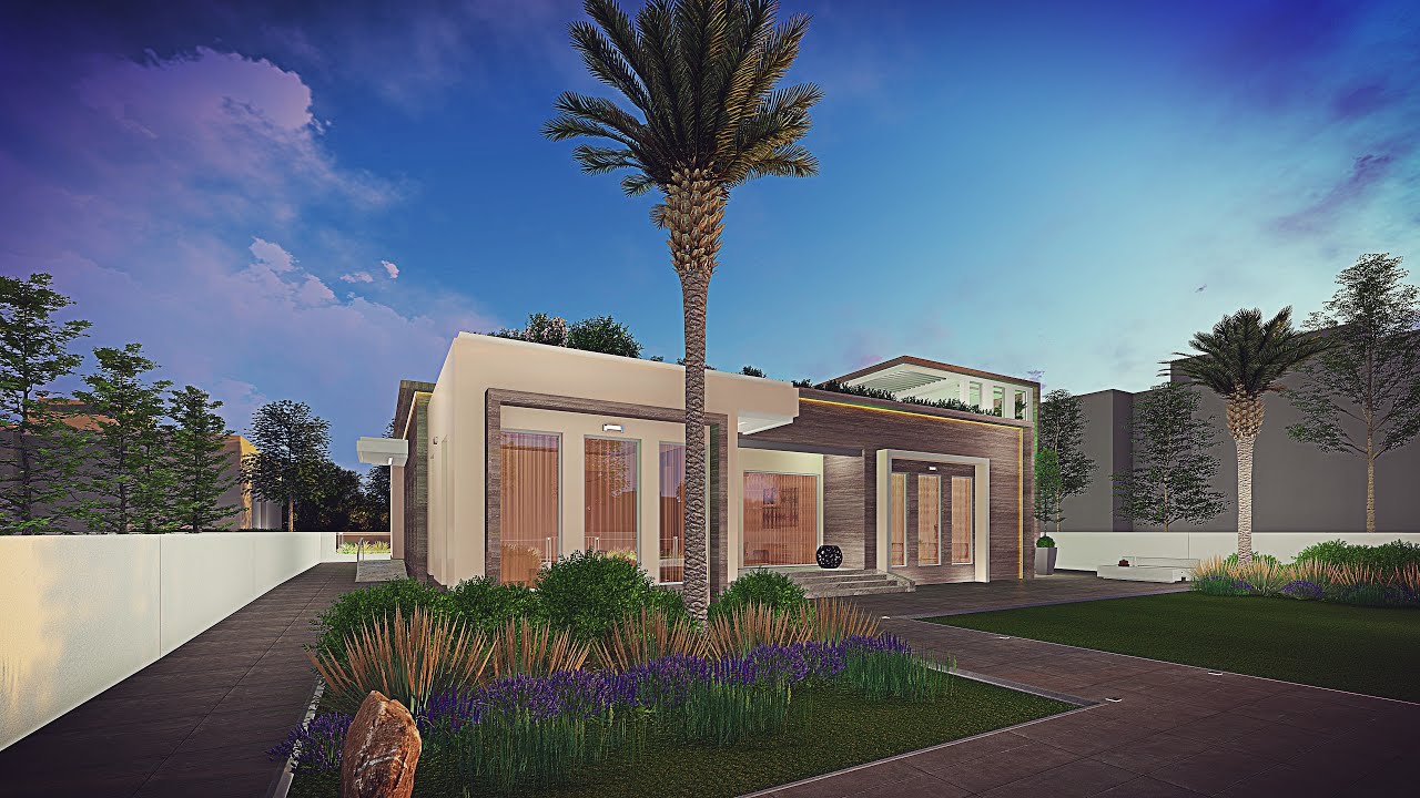 U SHAPED LAYOUT VILLA
