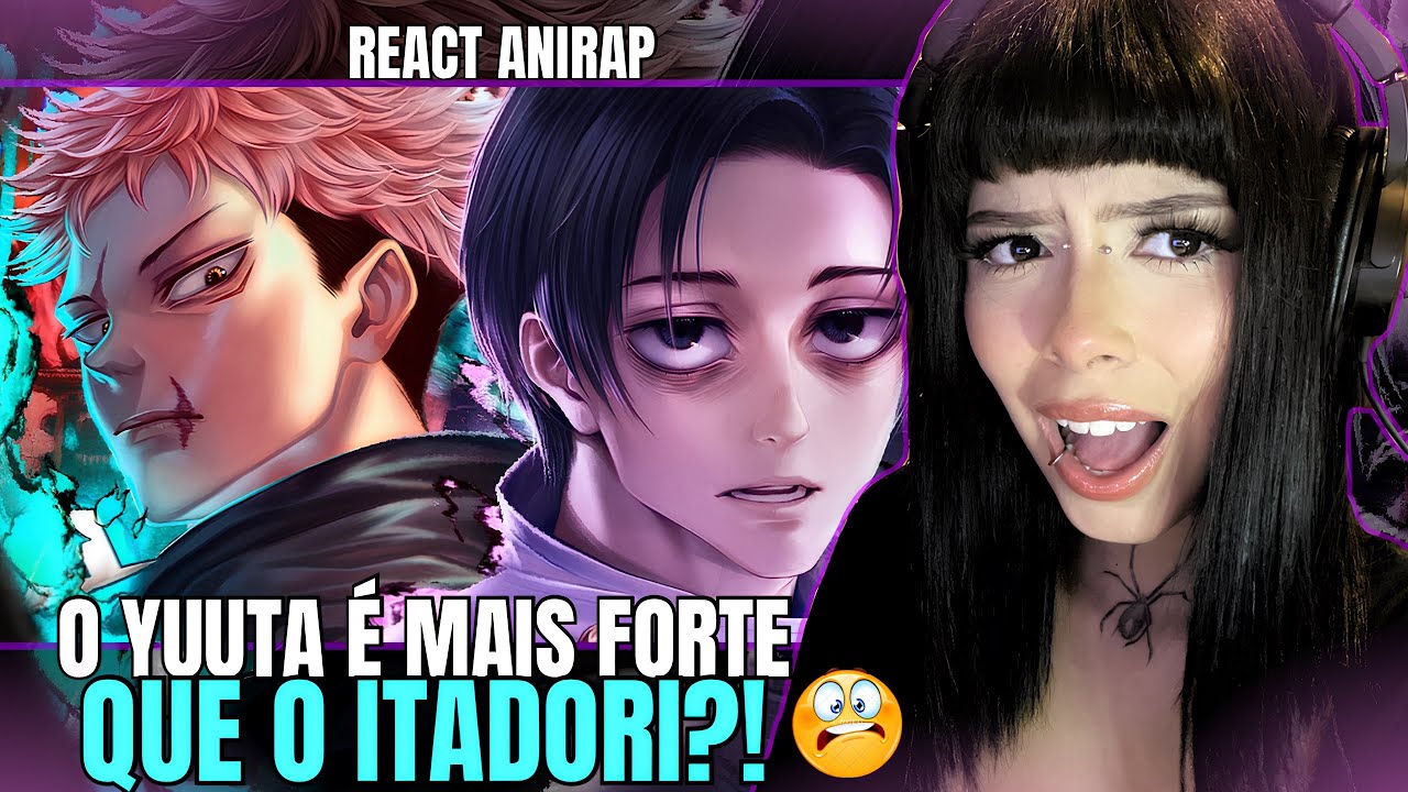 REACT EVY | Itadori & Yuta (Jujutsu Kaisen) | MaldiçãoHerdada | AniRap
