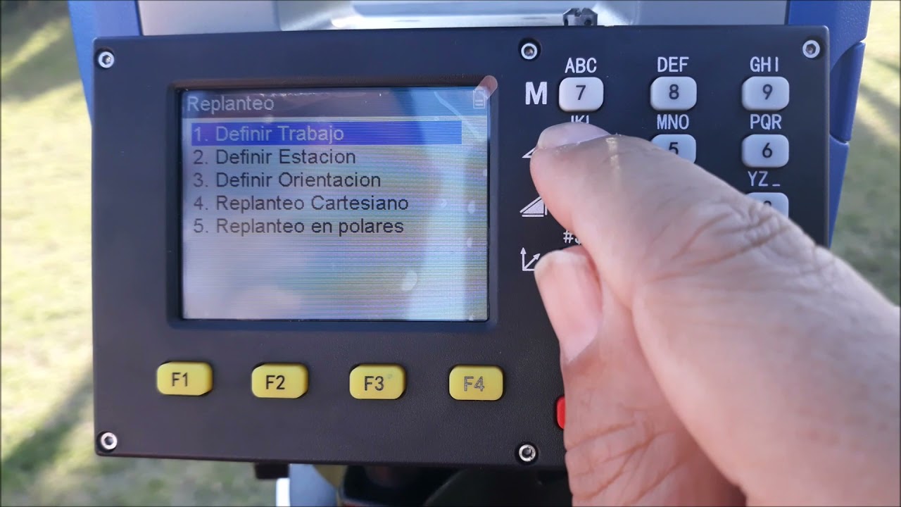 Estación Total R20 Stonex ¿Cómo hacer Replanteo?
