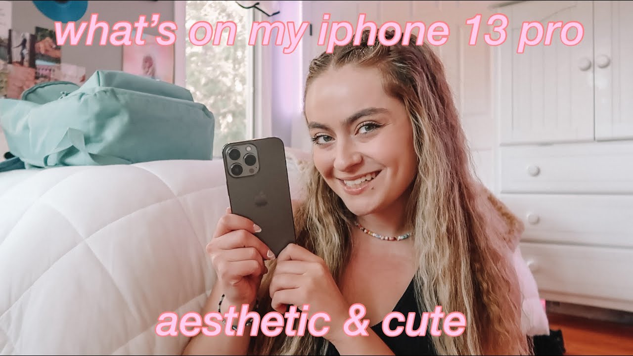 WHAT'S ON MY NEW IPHONE 13 PRO 2021! IOS 15