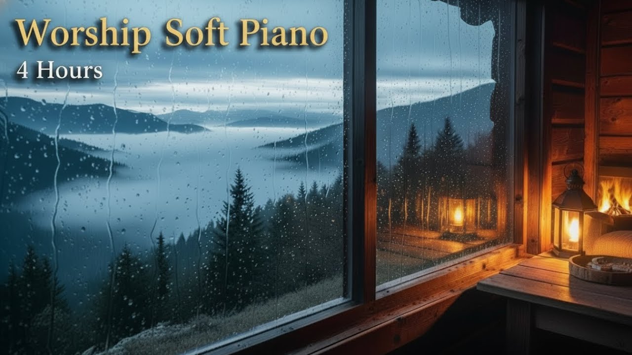 Soft Piano 4 Hours | Worship Ambience for Peace, Prayer & Rest
