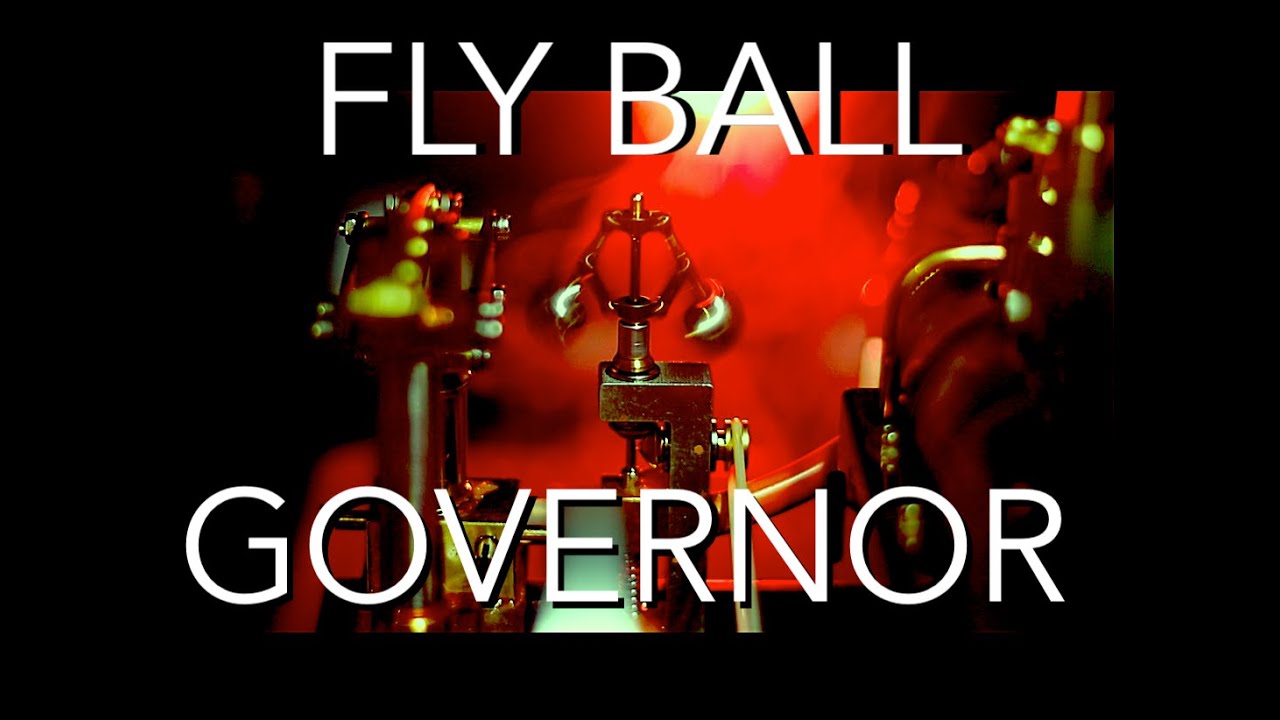 How a Flyball Governor works on a Steam Engine