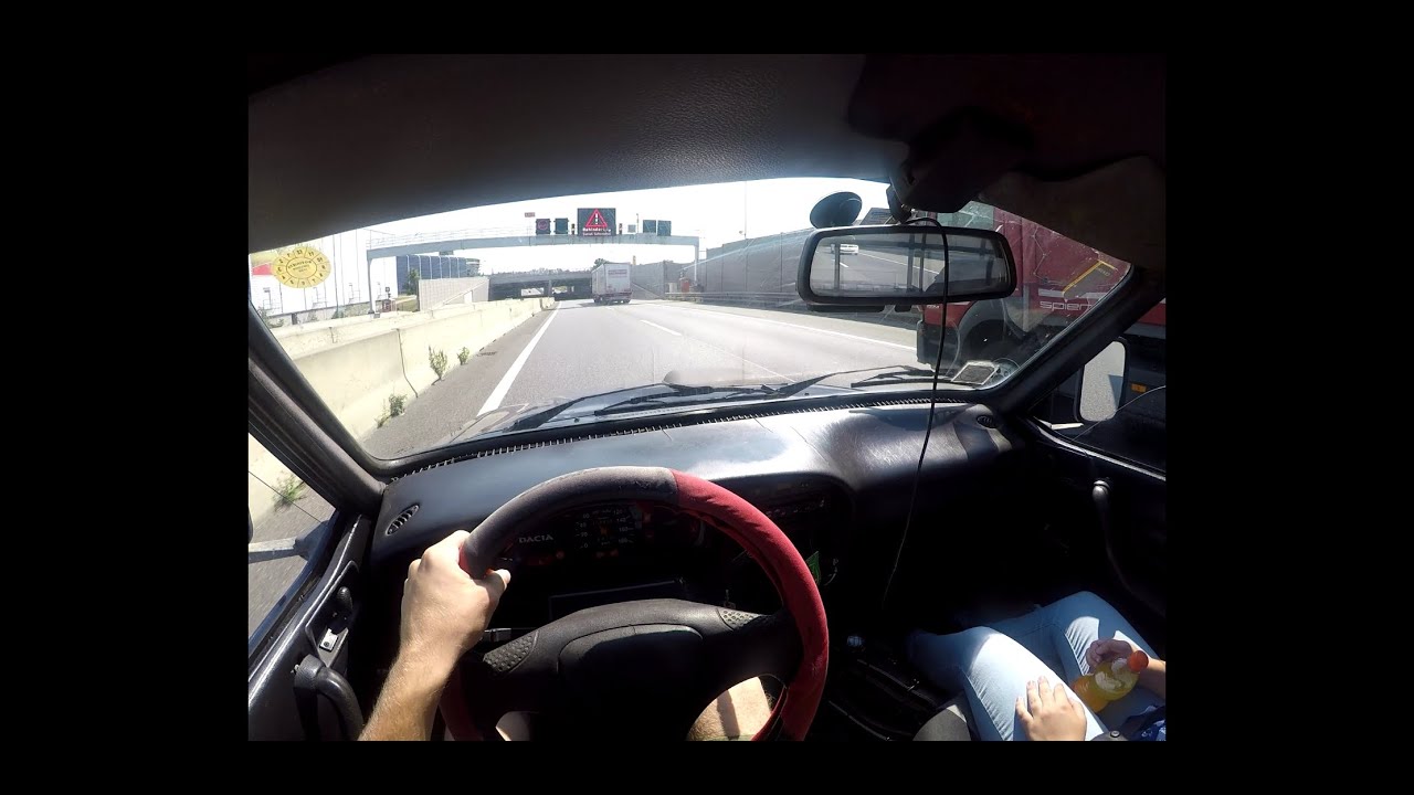 Cu Dacia Papuc in Austria  Swechat - SCS S1 driving (1/2)