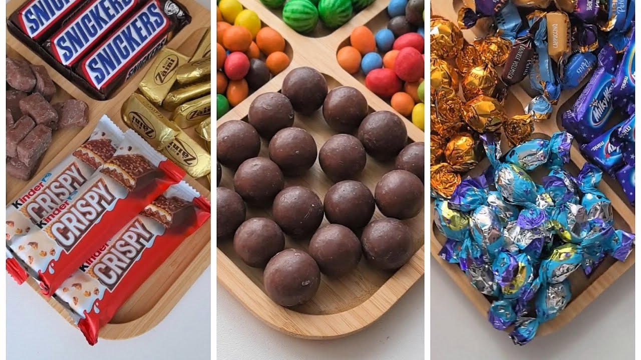 Filling Platter With Sweets /// ASMR