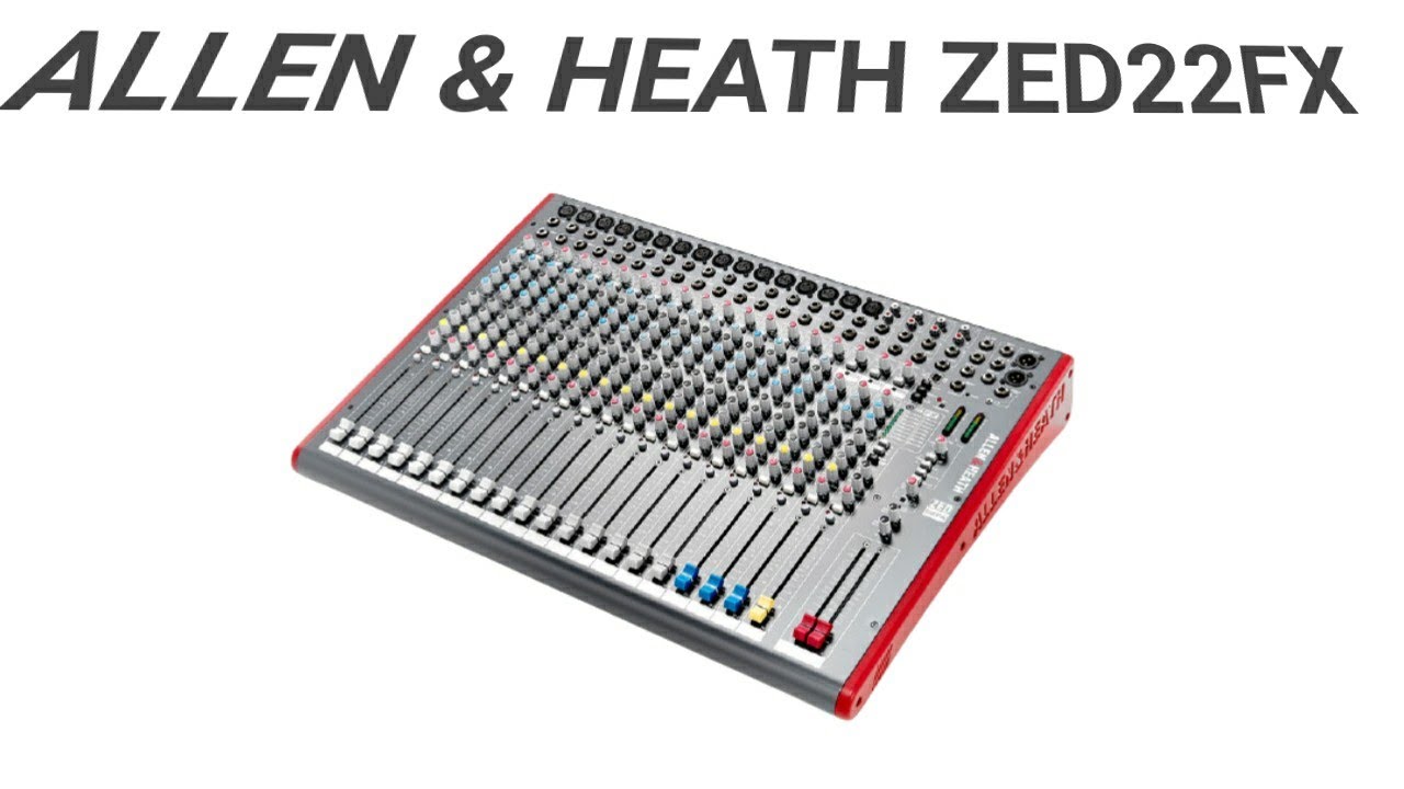 ALLEN & HEATH MIXER IN HINDI || ALLEN & HEATH ZED 22FX || ALLEN & HEATH FX SETTING || LIVE TESTING