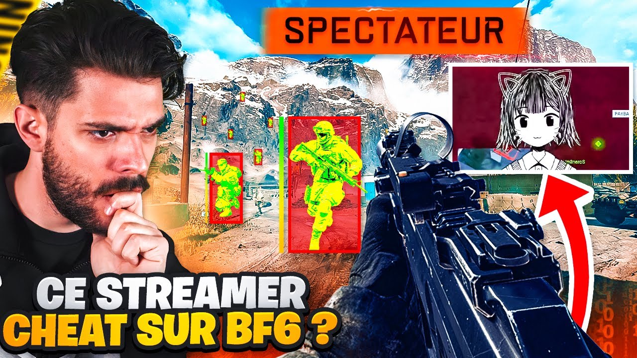 CE STREAMEUR CHEAT EN LIVE sur BATTLEFIELD 6 ? ( DRAMA )