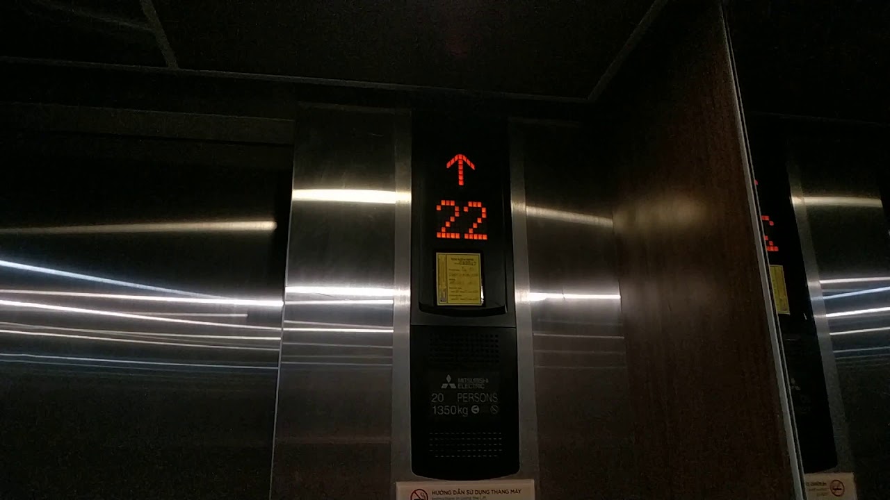 (FULL RIDE) Mitsubishi Elevators at an Undisclosed Location. VN