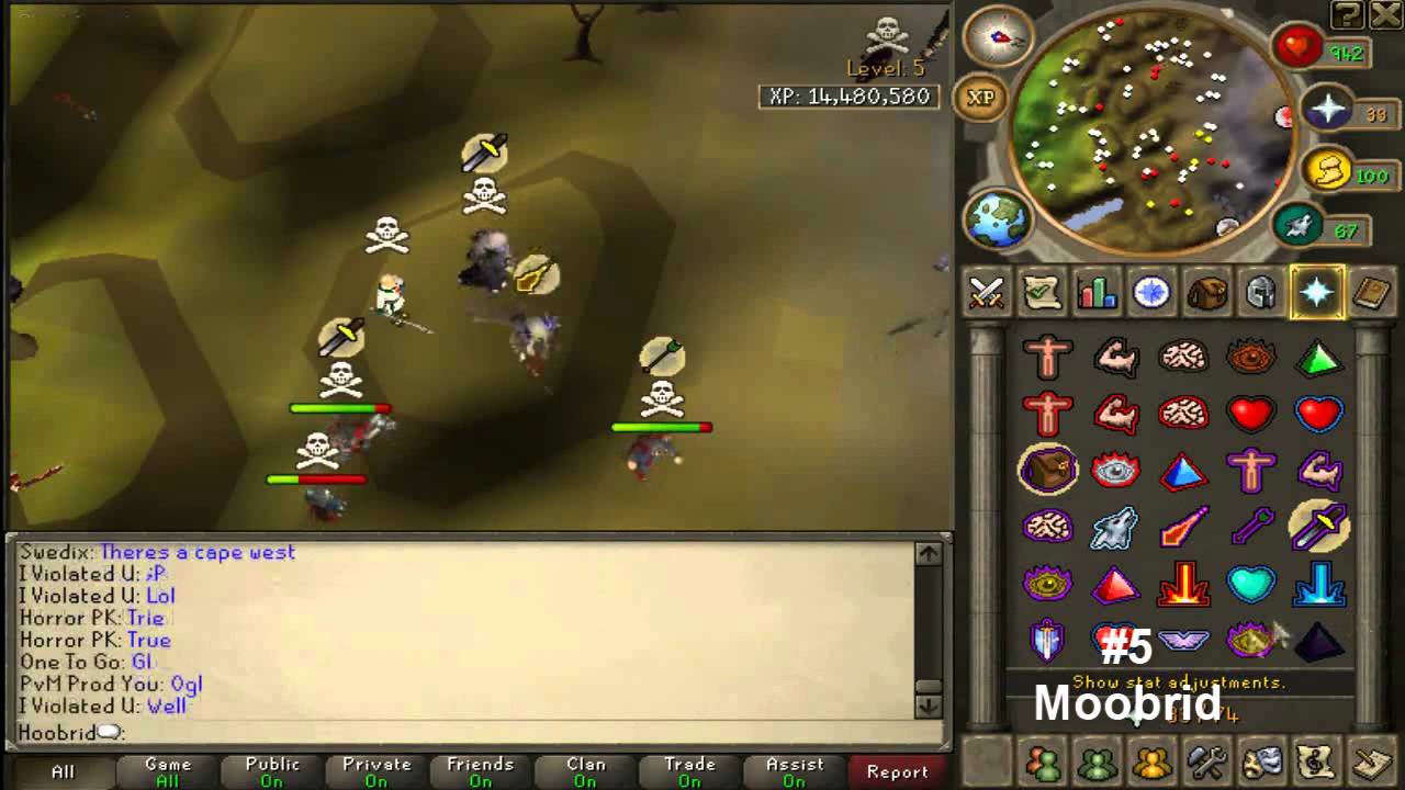 Runescape Top 10 Range Kills - Week 31