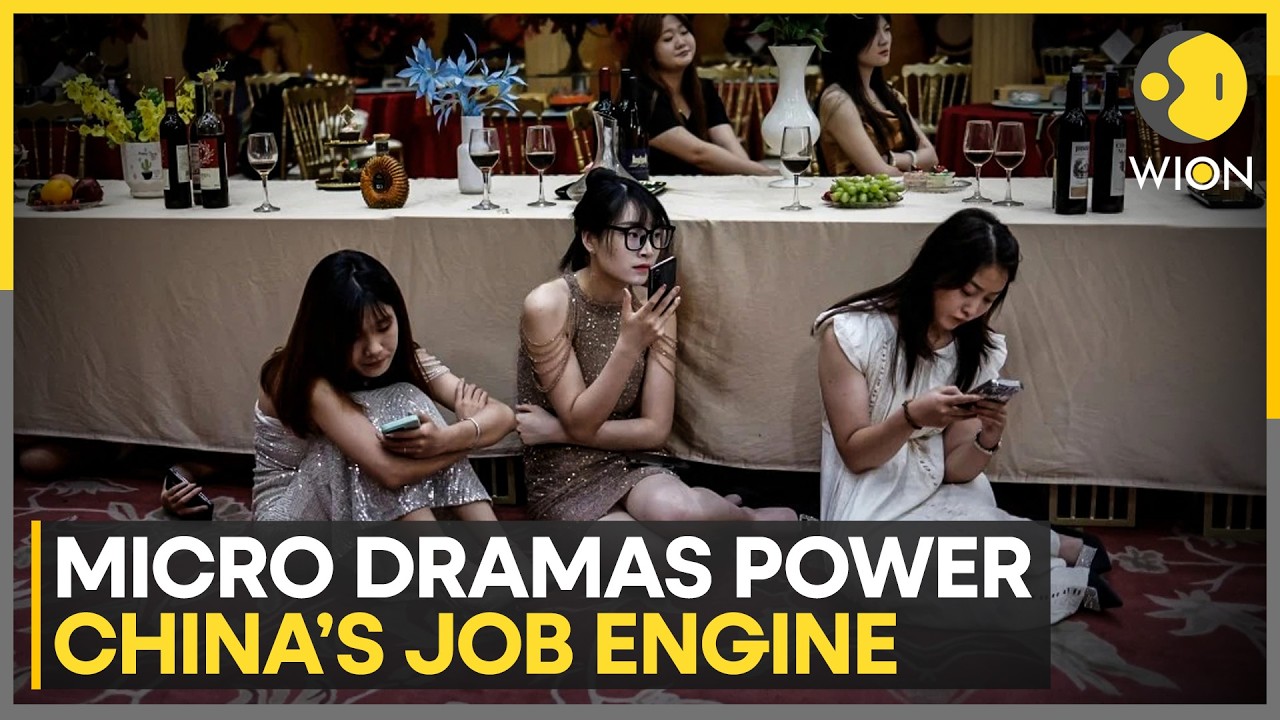China’s Youth Unemployment Fuels 'Micro Drama' Growth | World Business Watch | WION