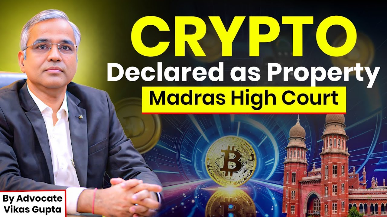 Crypto is Now Property! | Madras HC's Big Ruling on WazirX Case |@LegalCommentary