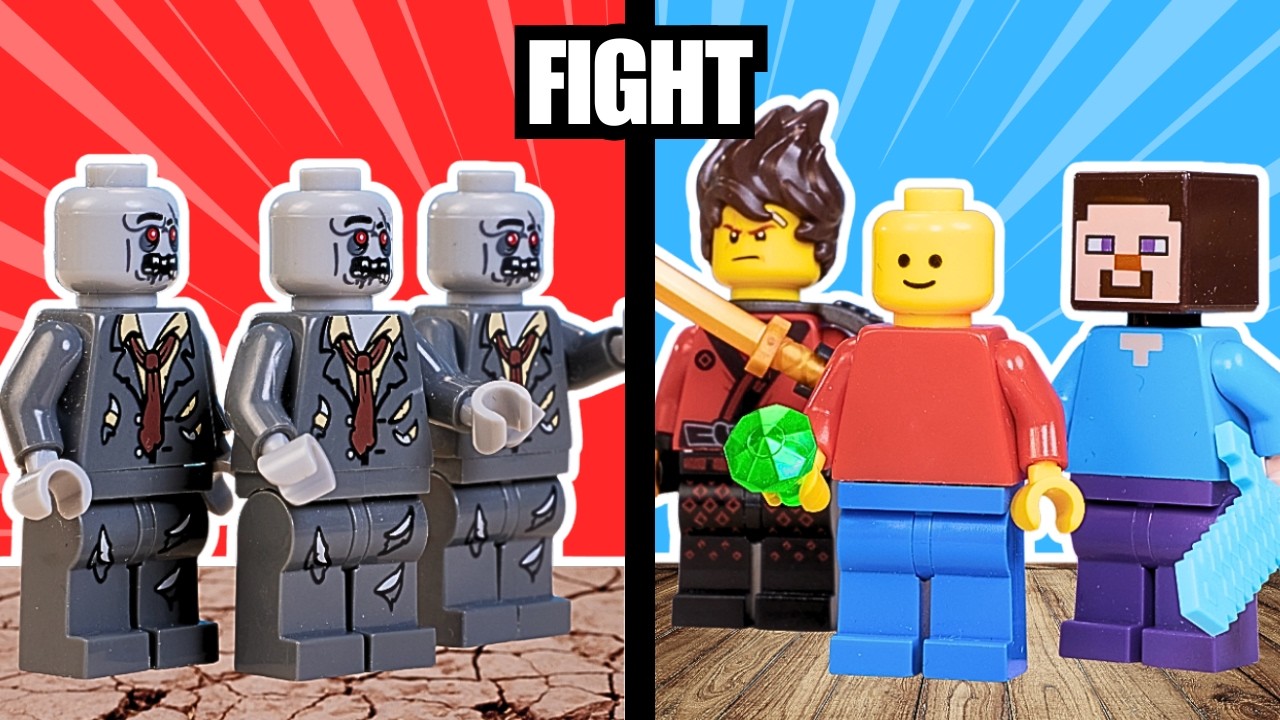 LEGO Zombies VS 62 INSANE Traps!