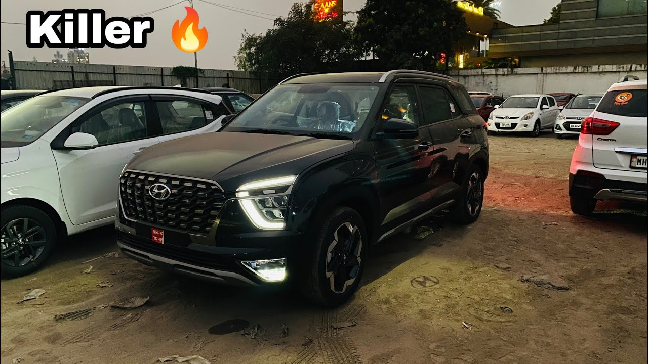 Hyundai Alcazar in Night Mode 🔥 All Lights Explained Powerful Headlights ? Drawbacks ?