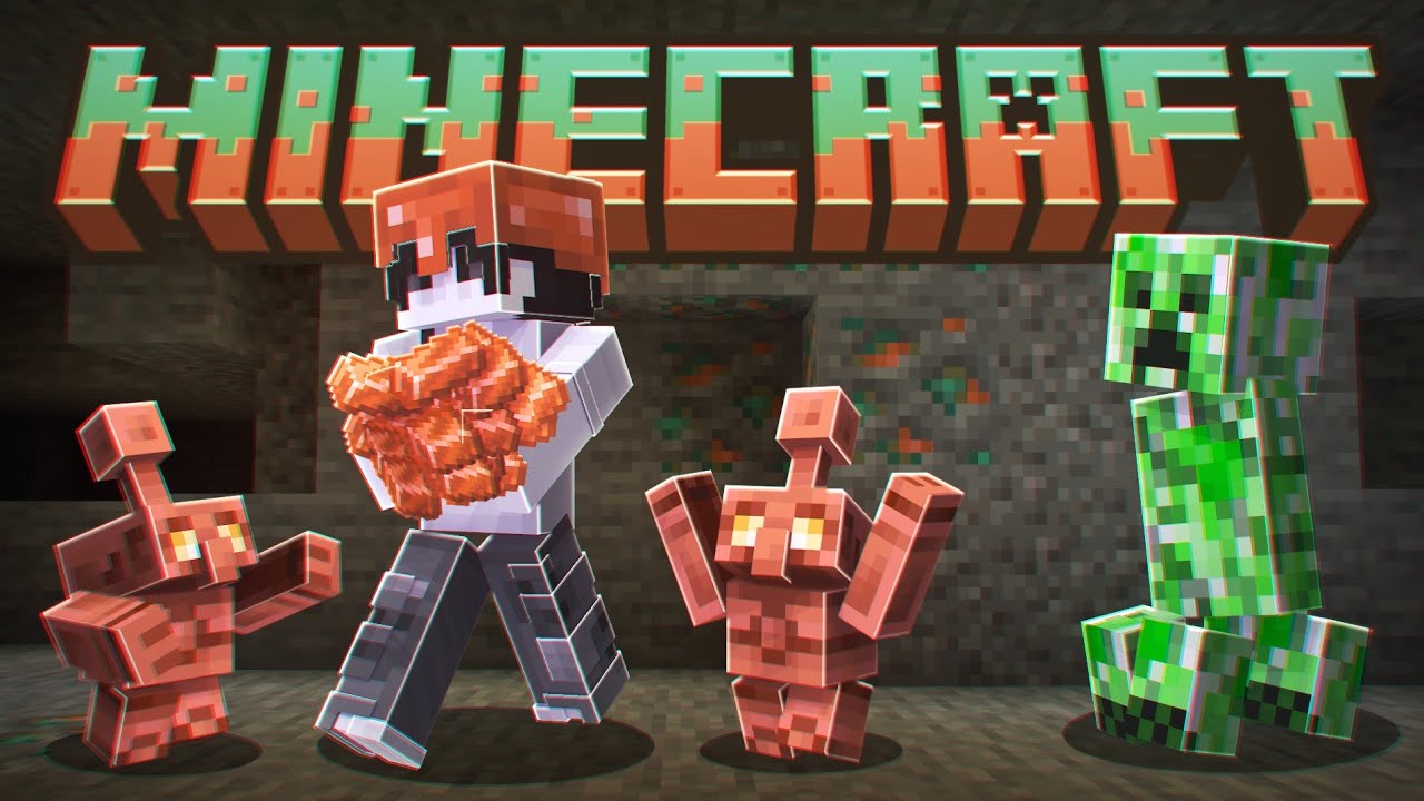 A ERA do COBRE início de um mundo ETERNO Minecraft 