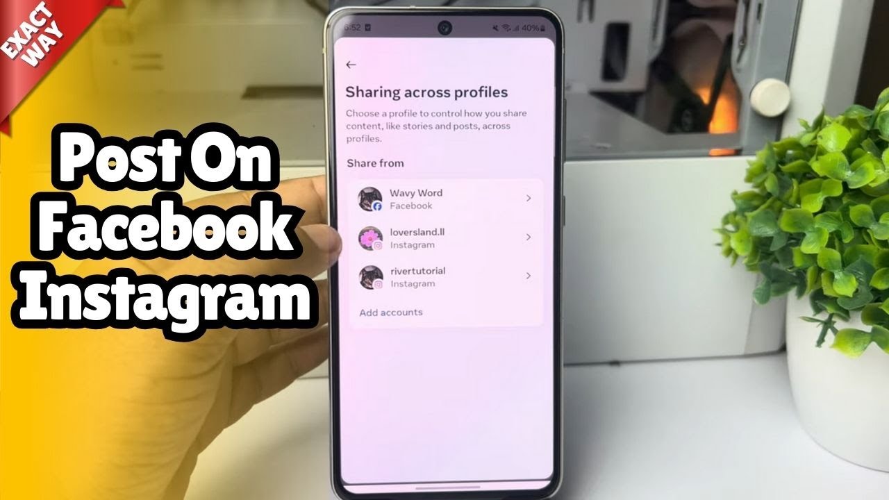 How to Post on Facebook and Instagram at the Same Time | Full Guide