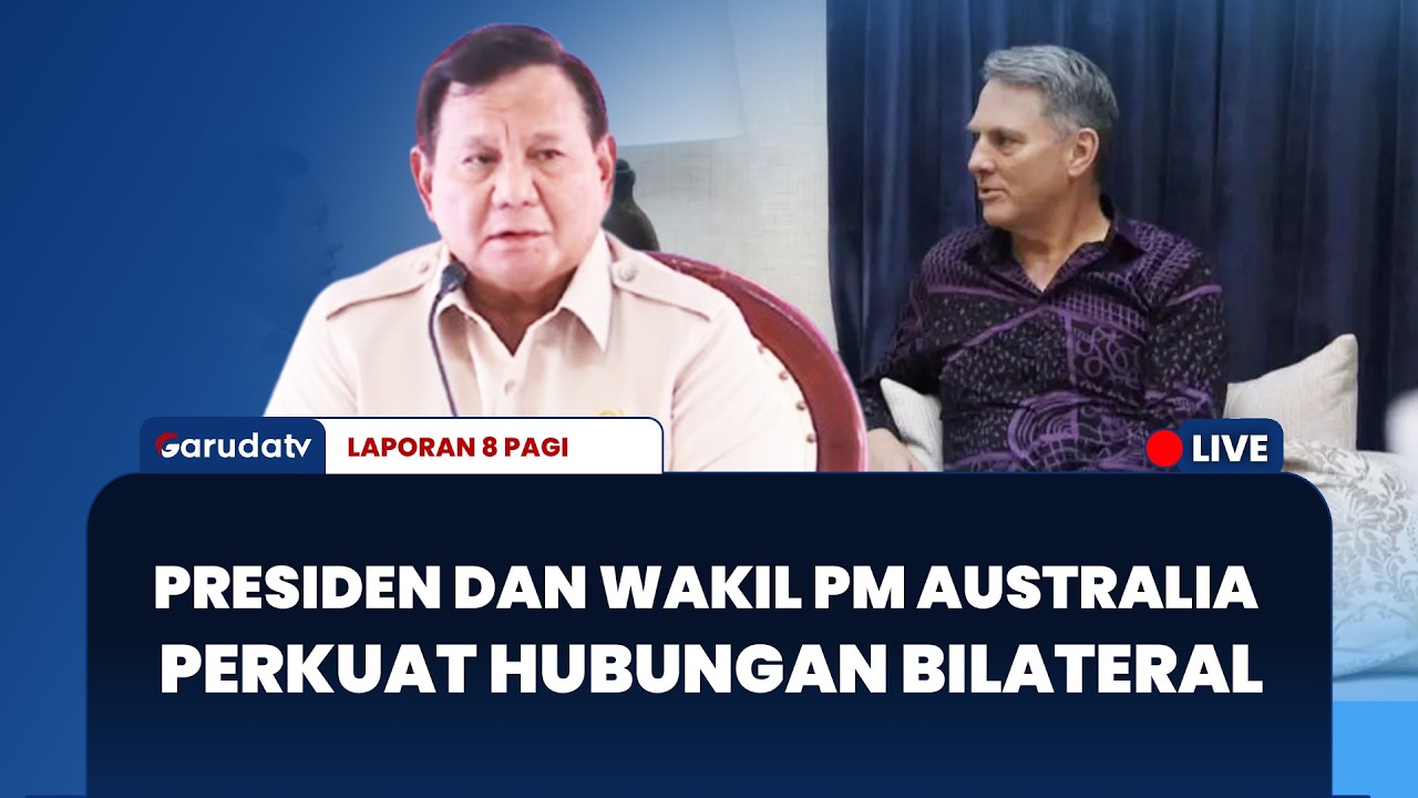 Presiden Prabowo dan Richard Marles Saling Tukar Pandangan Isu Global