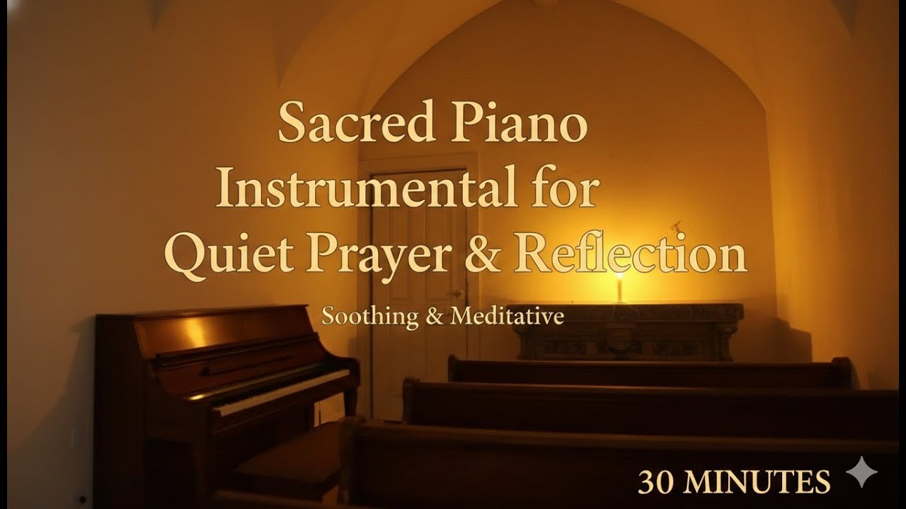 🕯️ Sacred Piano Instrumental for Quiet Prayer & Reflection | relax 30 minute