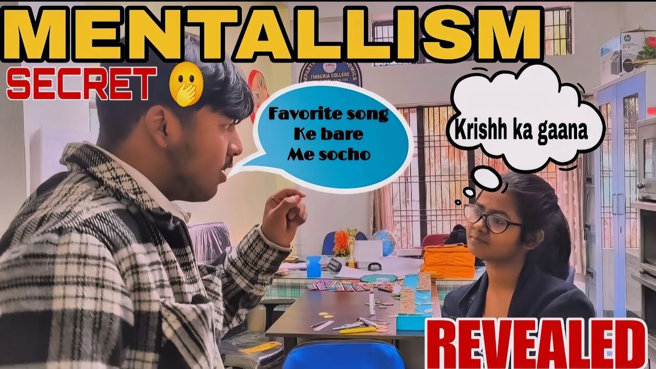 Mentallism Song guessing Magic Trick Revealed (not a clickbait) @SuhaniShah#mentalism 