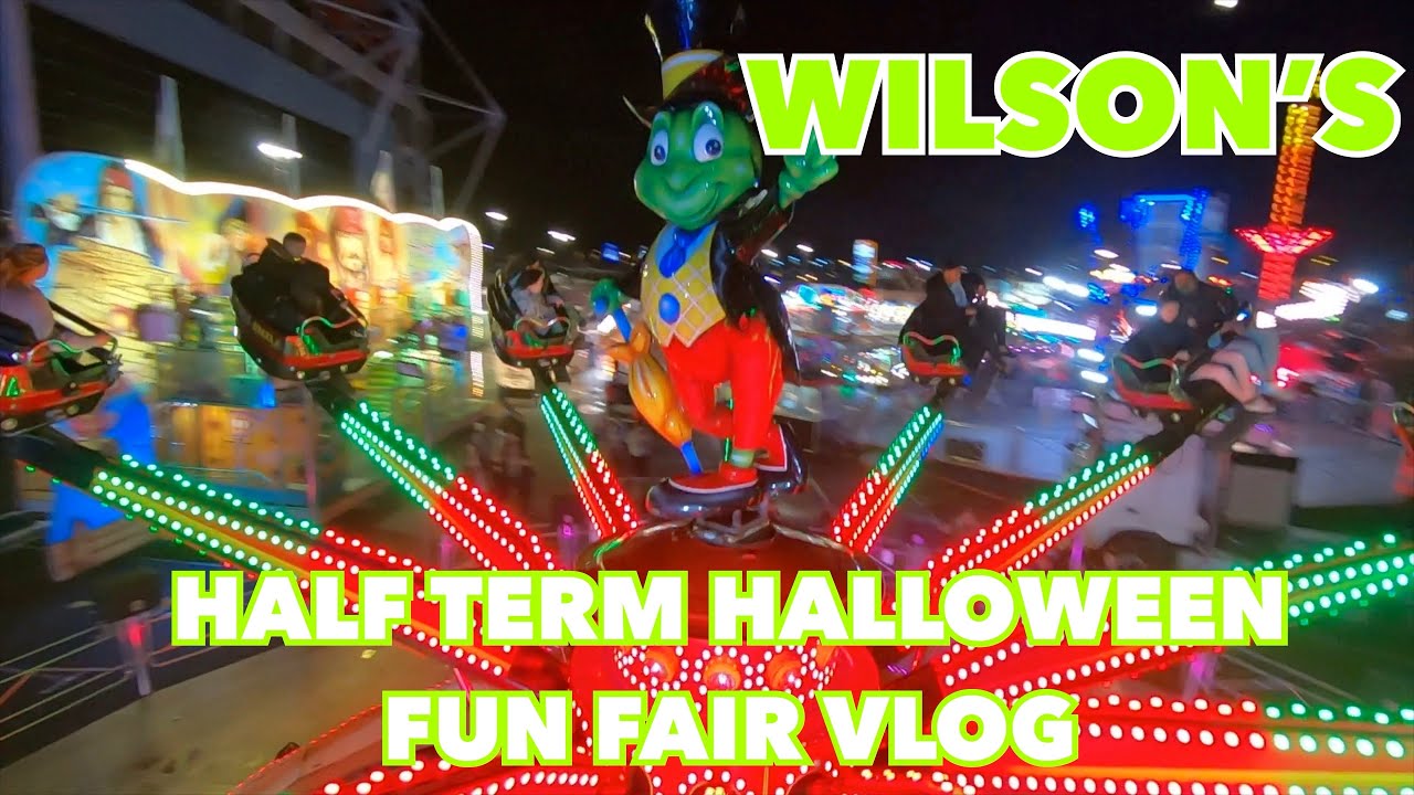Wilson's Half Term Halloween Fun Fair Vlog | Ricoh Arena Coventry | October 2020