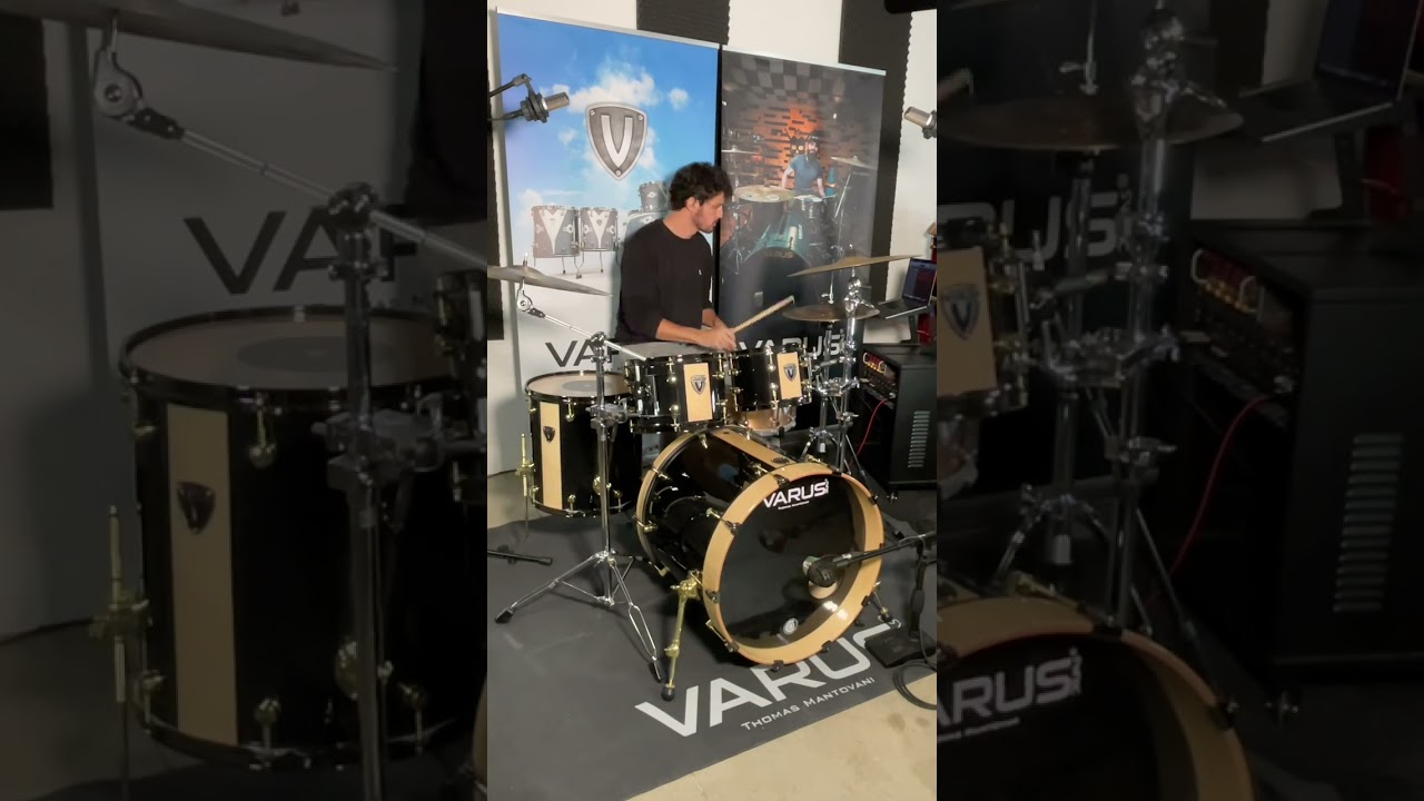 Mantovani Custom test - Varus Drums - Ben Wirjo