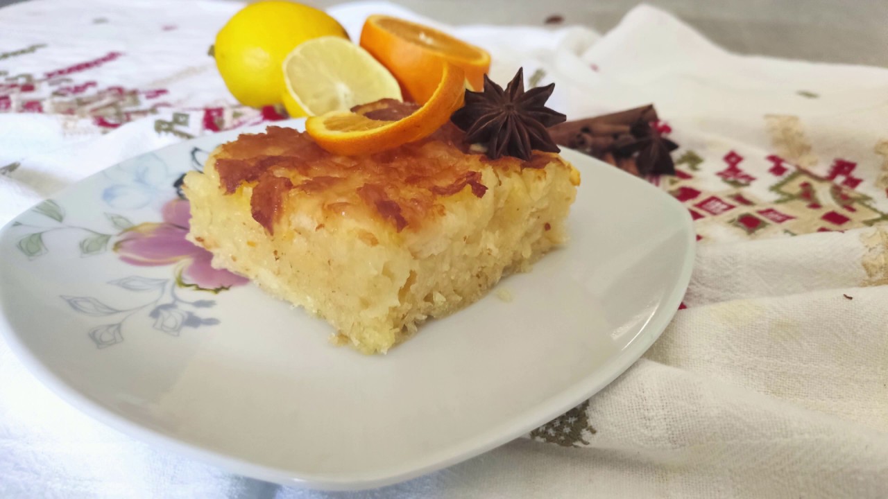 Portokalopita -grcka pita sa  pomorandzama