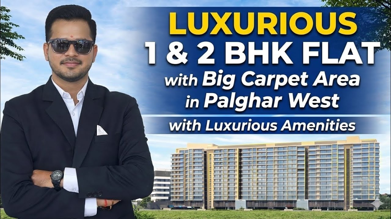🏠 Luxurious 1 & 2 BHK Smart Homes in Palghar West | Possession Dec 2026 #palghar #realestate #2bhk 
