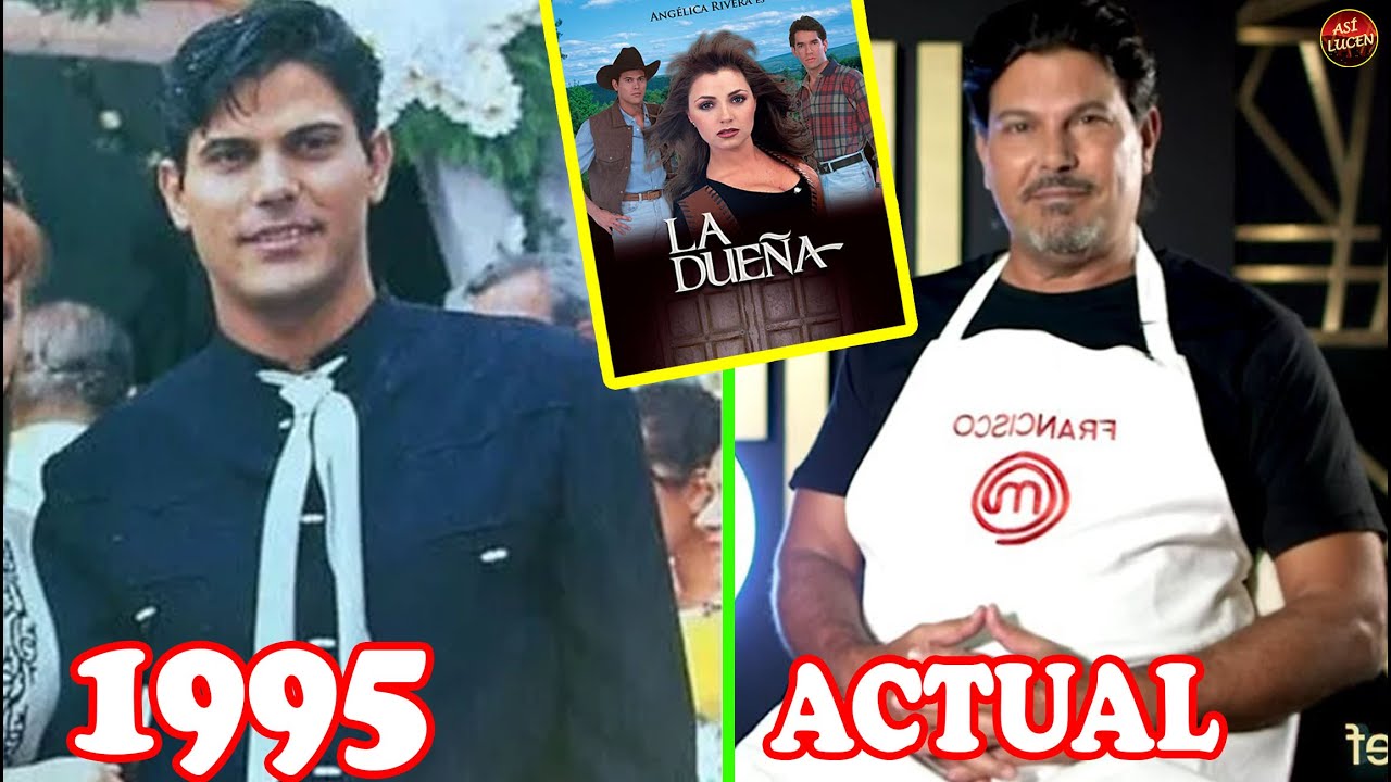 ASÍ LUCEN… FRANCISCO GATTORNO Y LOS ACTORES DE “LA DUEÑA” TELENOVELA DE 1995, EN LA ACTUALIDAD
