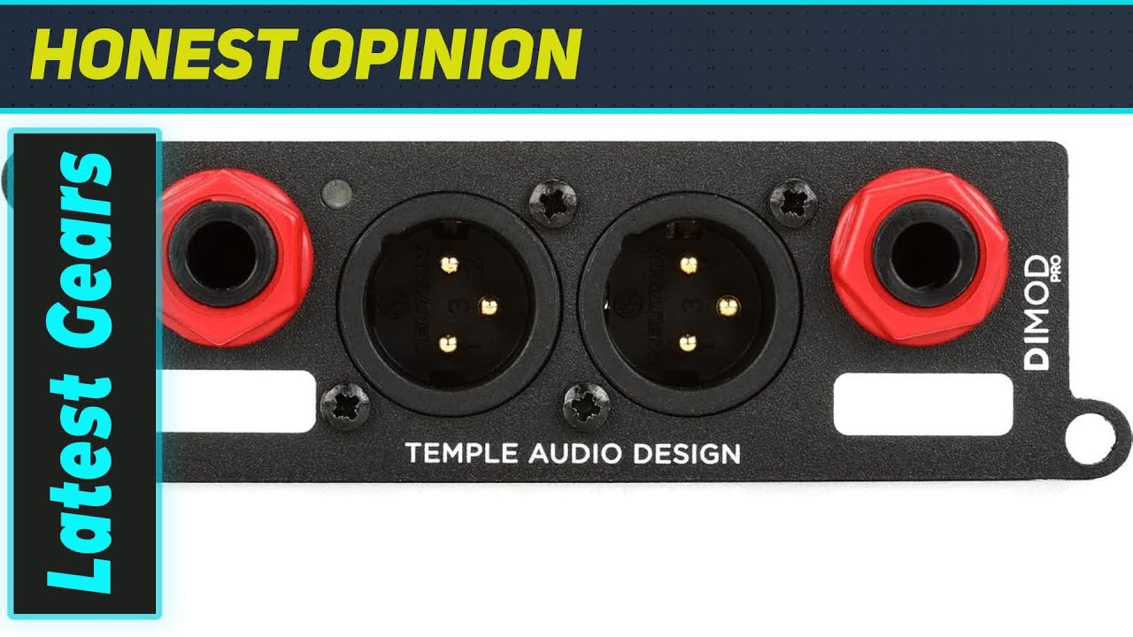 Temple Audio DI MOD Pro: лучший стерео DI для вашего педалборда