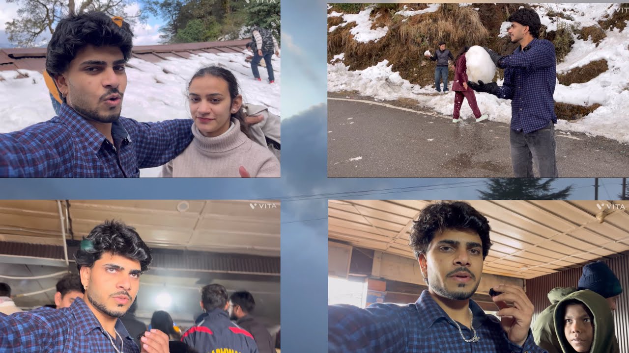 #Aj 😍Chalte Hai Chakrata 🌨️ Baraf ☃️Dekhne #himachal #sirmour #vlog 😊