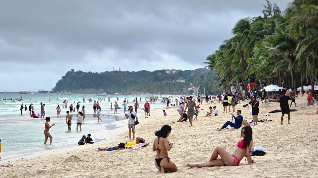Boracay island Today on Sunday 10am | February 1 2026 | Beach Walking Tour #boracay #philippines 