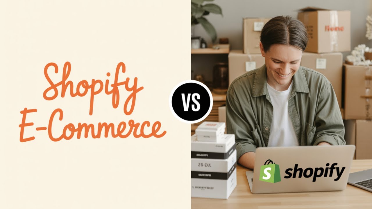 Shopify vs  E-commerce Platforms(2025)Which is the Right Choice in 2025 | Best Ecommerce Platform