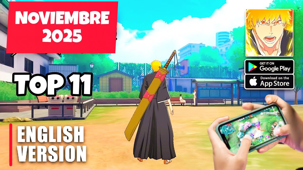 TOP 11 JUEGOS MOVILES NOVIEMBRE 2025   | los mejores JUEGOS MOVILES | JUEGOS ANDROID