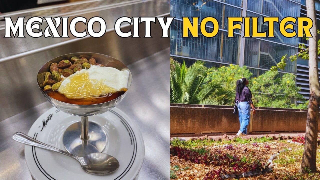 Mexico City unfiltered — a Black woman's solo travel diary.