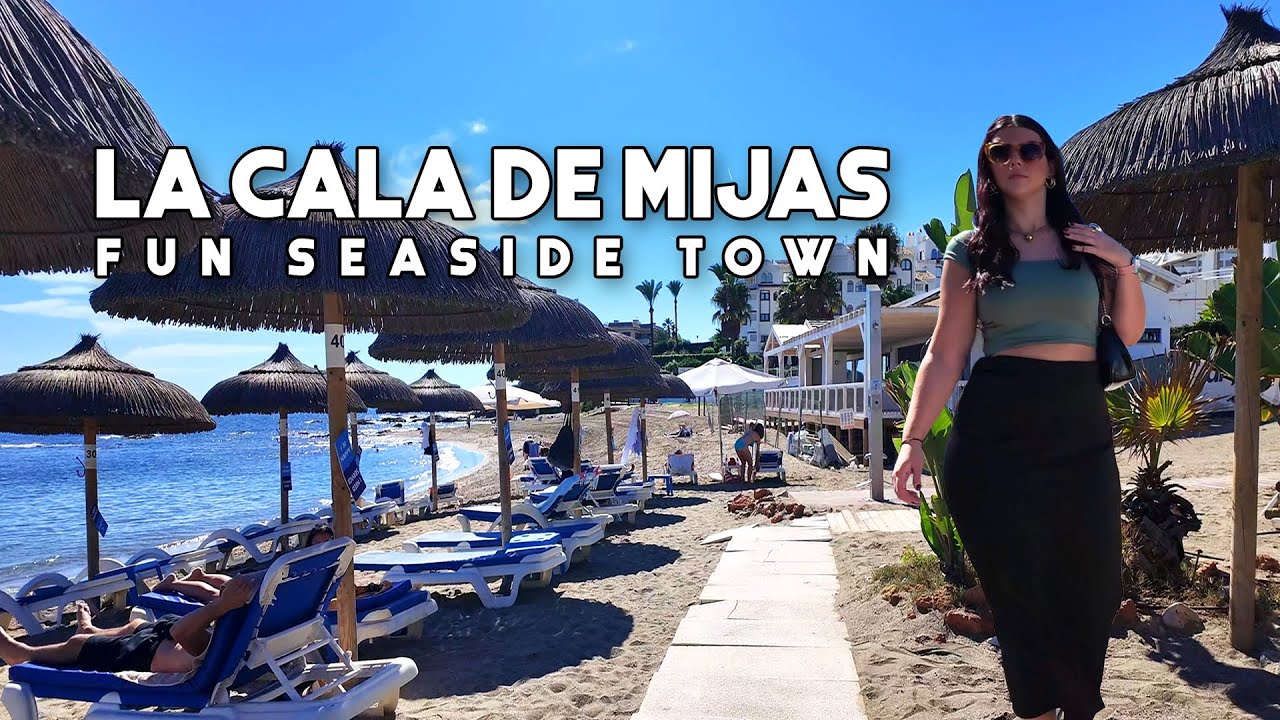 Fun Seaside Town La Cala de Mijas Spain October 2024 Update Costa del Sol | Málaga [4K]