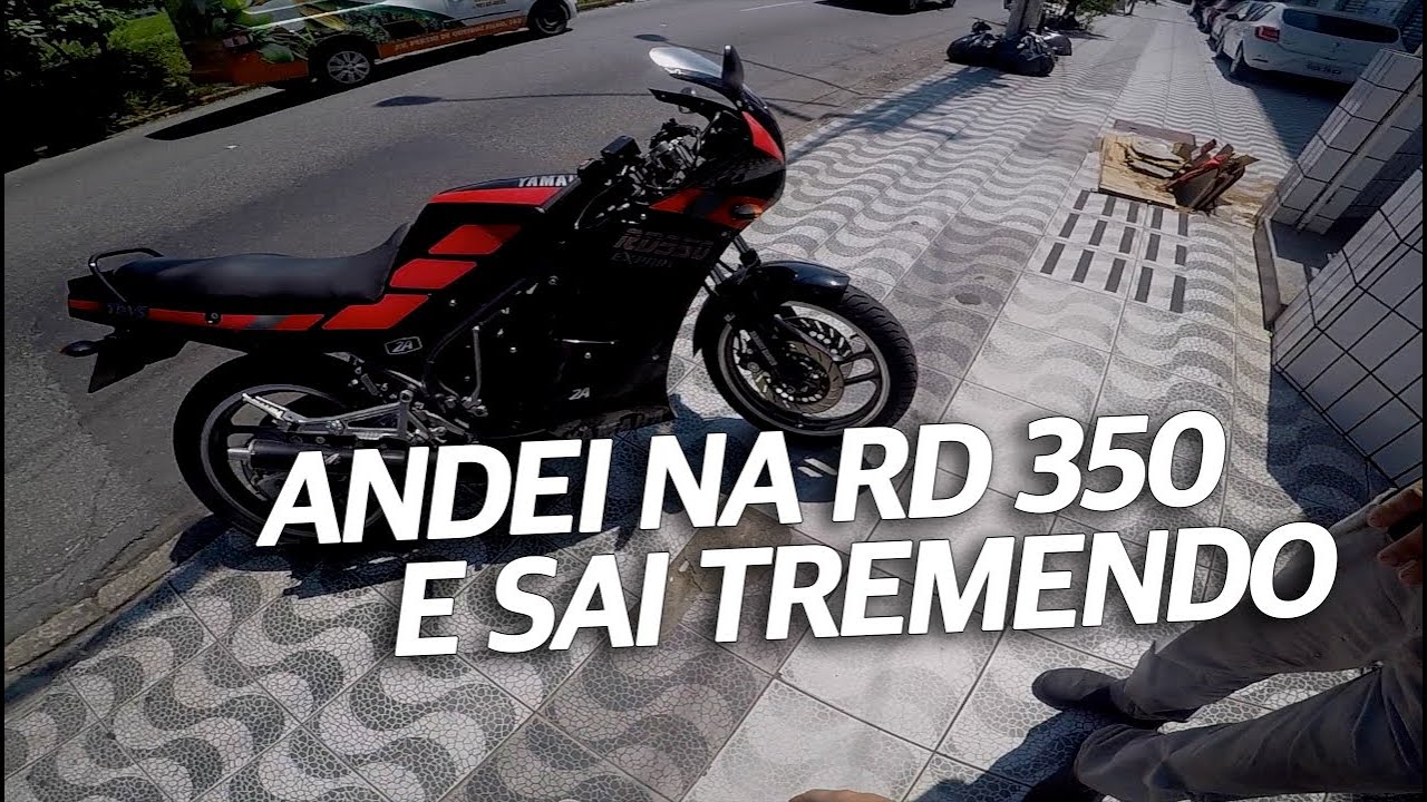MOTOVLOG - ANDEI NA YAMAHA RD 350 PELA PRIMEIRA VEZ