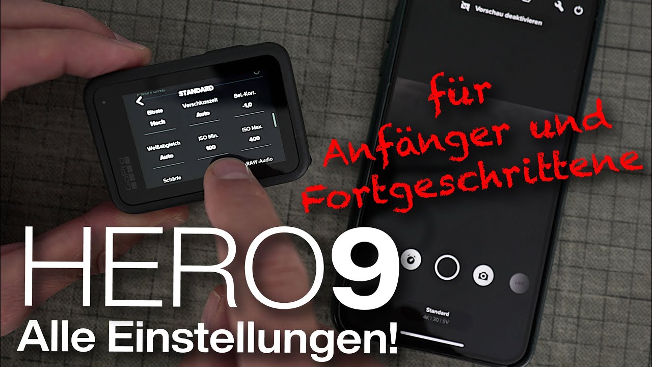 GoPro Hero 9 Teil 3: Meine Kameraeinstellungen und Videoeinstellungen! Viele Tipps & Tricks!