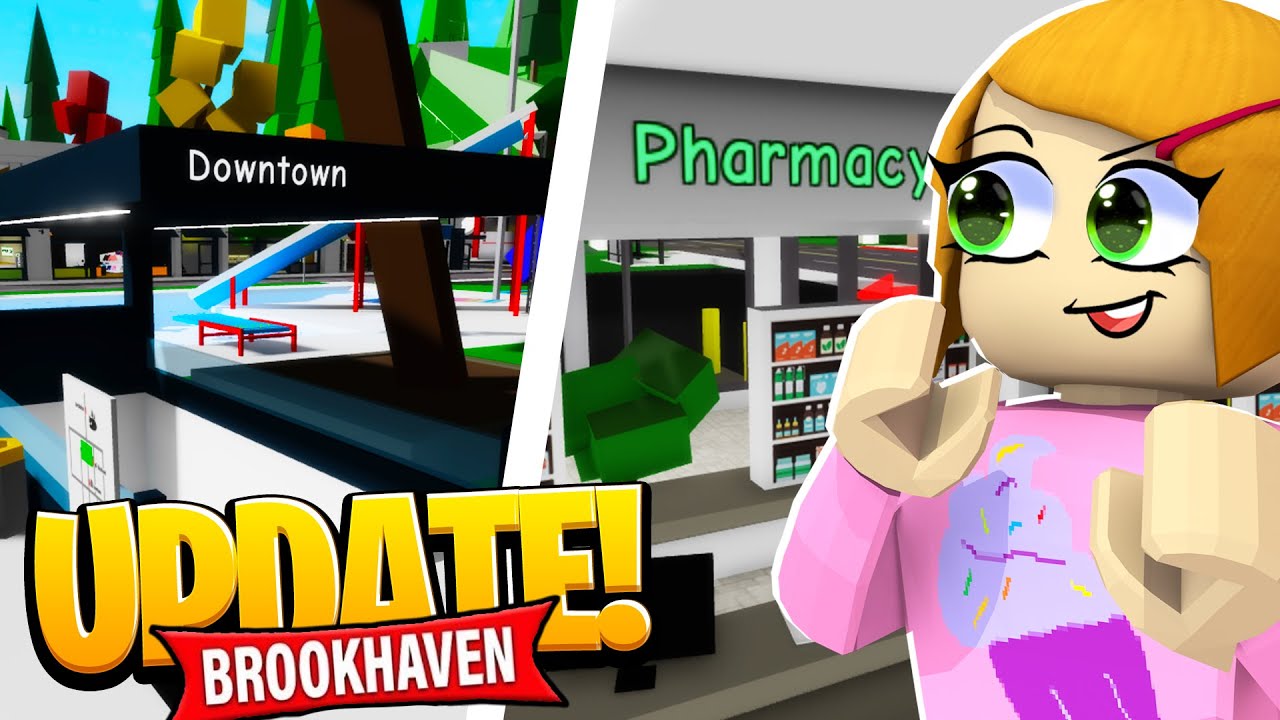Roblox Roleplay | Brookhaven Updates! | Subway, HUGE Mansion, & Pharmacy!