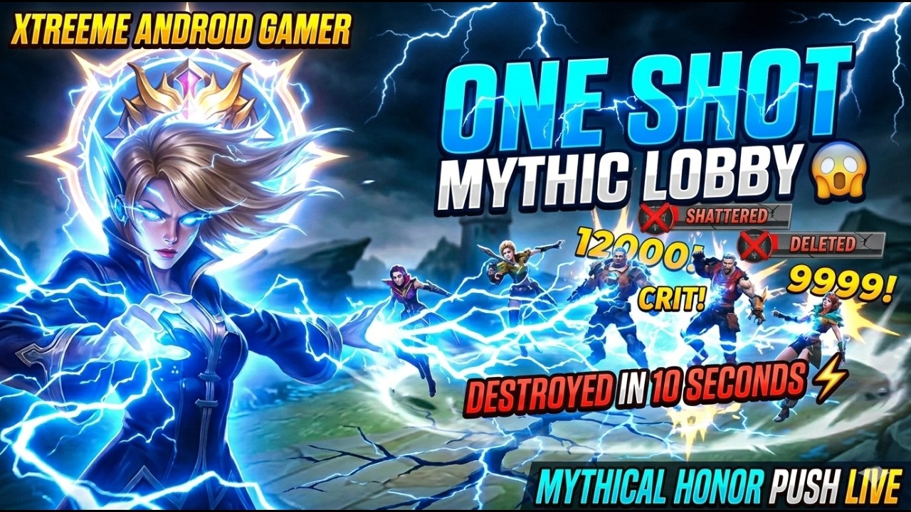 🔥 MYTHICAL HONOR RANK PUSH LIVE | Mage Domination ⚡ MLBB Ranked Grind | XTREEME ANDROID GAMER LIVE 🔴