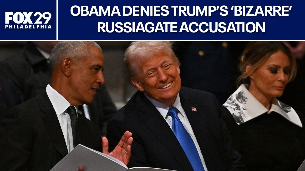 Obama denies Trump&rsquo;s &lsquo;bizarre&rsquo; Russiagate accusation in rare statement