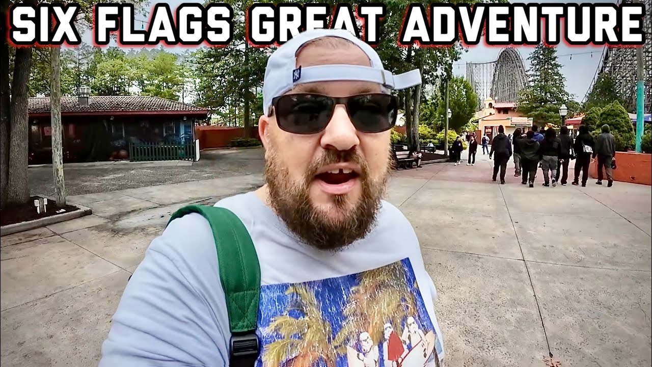 SIX FLAGS GREAT ADVENTURE | USA TRIP VLOG 2025