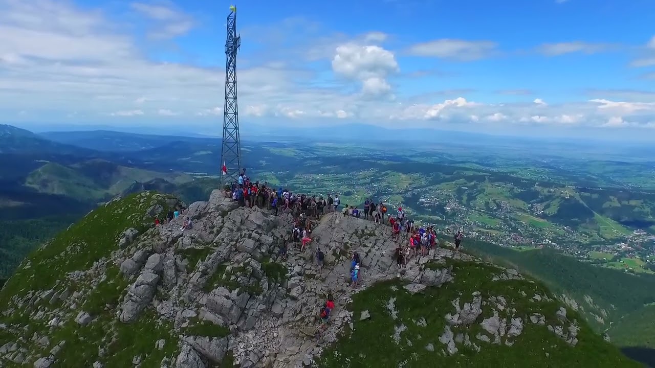 Giewont Dron 30.07 2016 Phantom 3