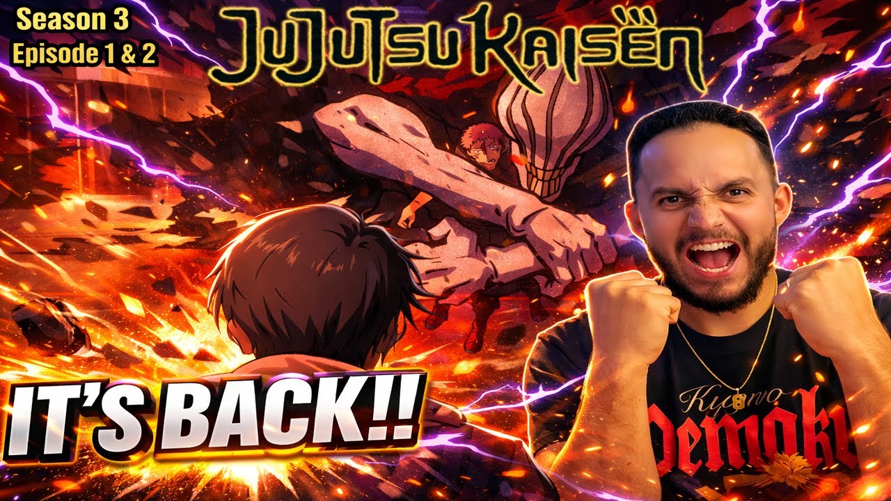 Jujutsu Kaisen Season 3 is ALREADY INSANE… Episodes 1 & 2 Reaction