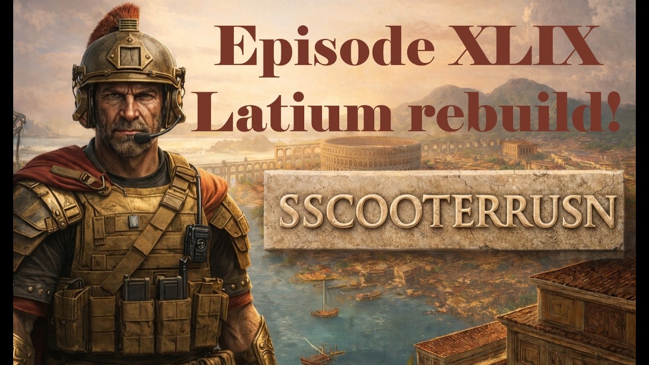 49-Latium rebuild! Anno 117 Campaign.