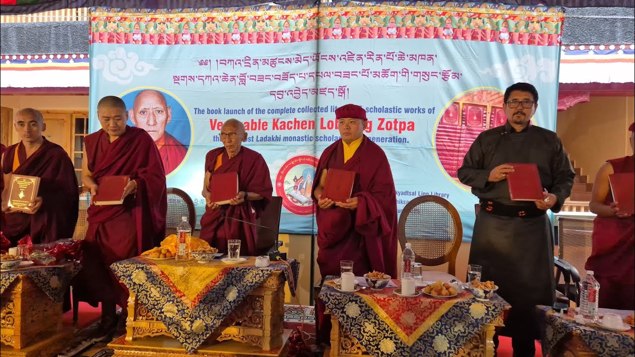 Thiksey Monastery Launches Kachen Zotpa’s Complete Works & Panchen Lama Biography | Aug 2 Event