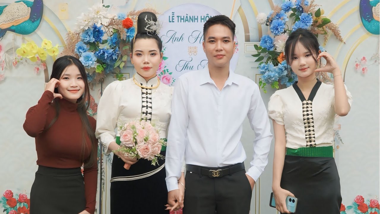 TOÀN CẢNH LỄ THÀNH HÔN ANH HÙNG & THU HOÀI BẢN NÀ PÁT XÃ QUỲNH NHAI TỈNH SƠN LA