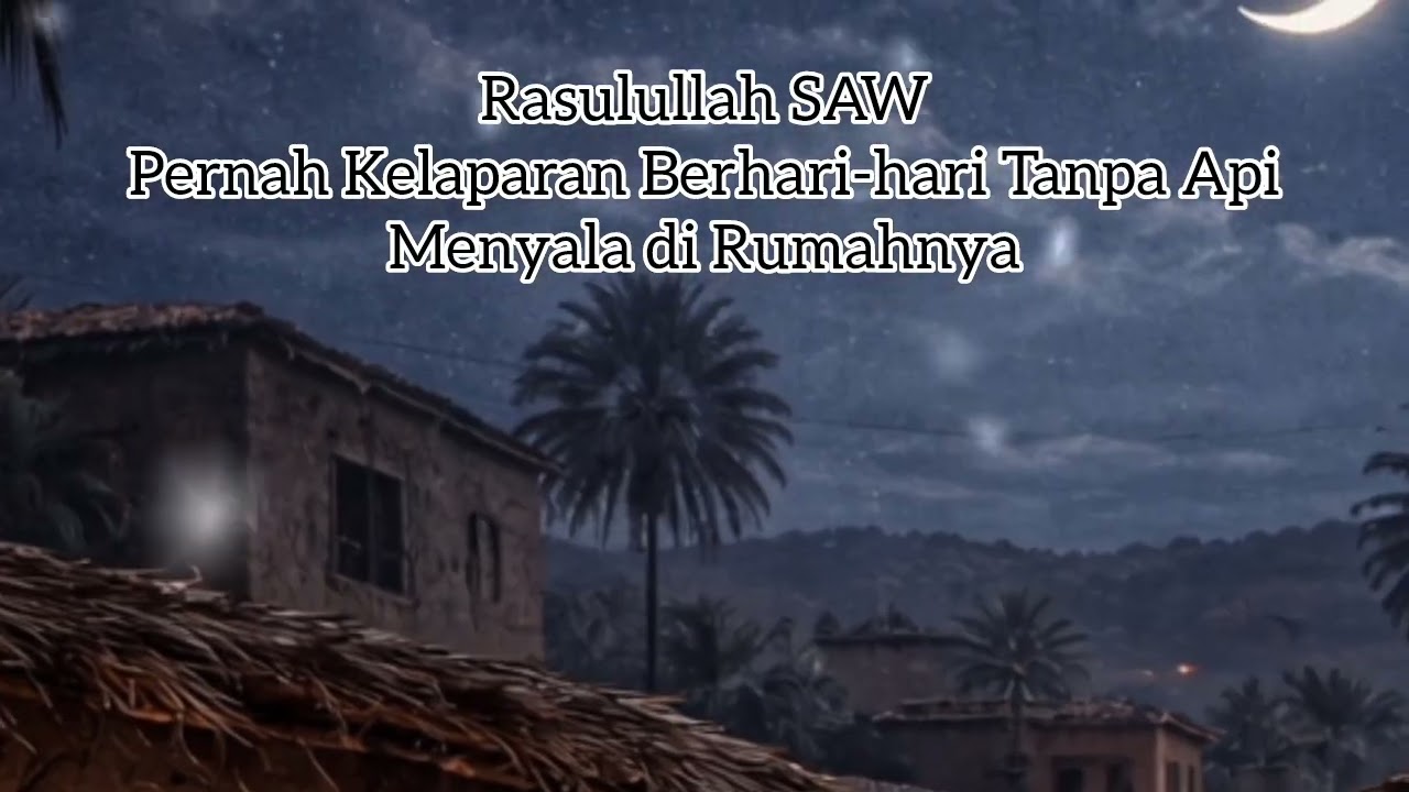 Rasulullah ﷺ dan Lapar | Keteladanan yang Menggetarkan Hati