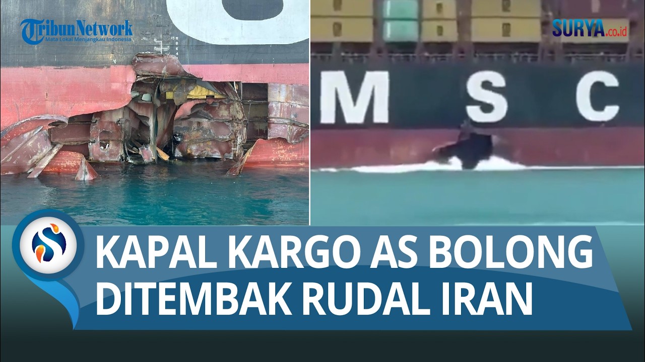 BALAS SERANGAN AS, IRGC Merudal Kapal Kargo AS 