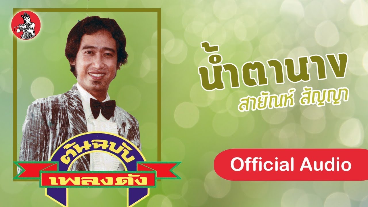 น้ำตานาง - สายัณห์ สัญญา  [Official Audio]